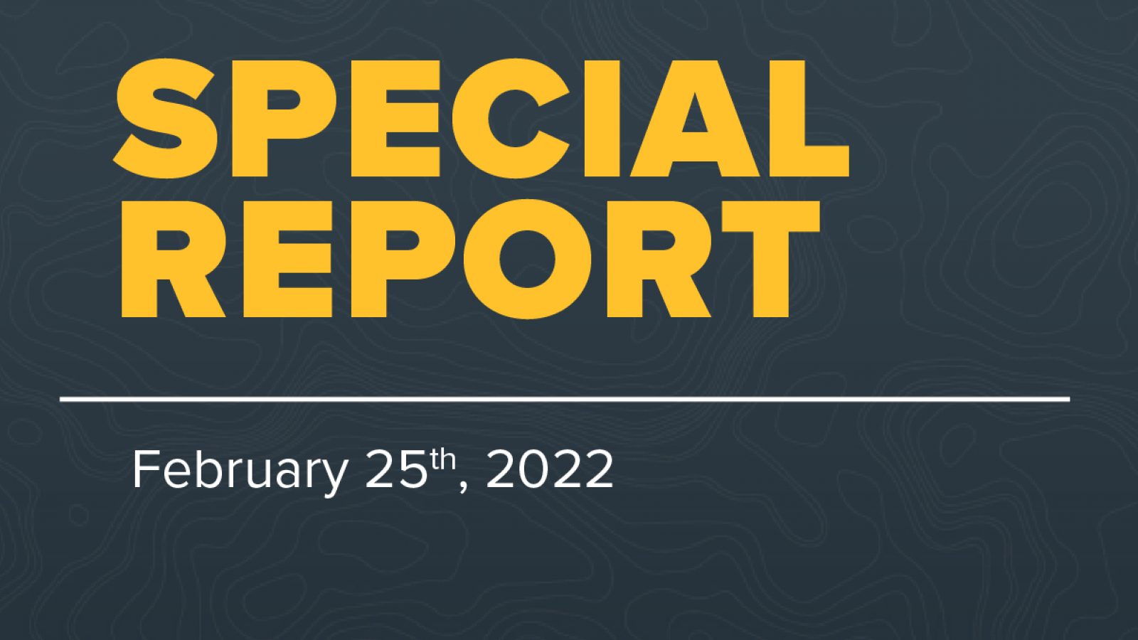 Special Report Feb 25-01